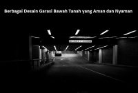 Desain garasi bawah tanah