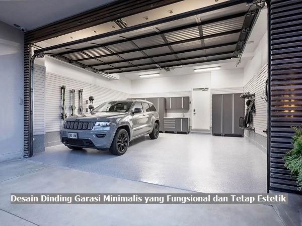 Desain Dinding Garasi Minimalis