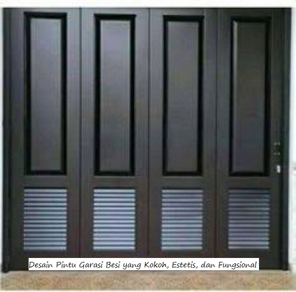 Desain Pintu Garasi Besi
