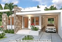 garasi cor minimalis