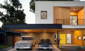 desain garasi depan rumah