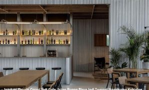 desain garasi jadi cafe